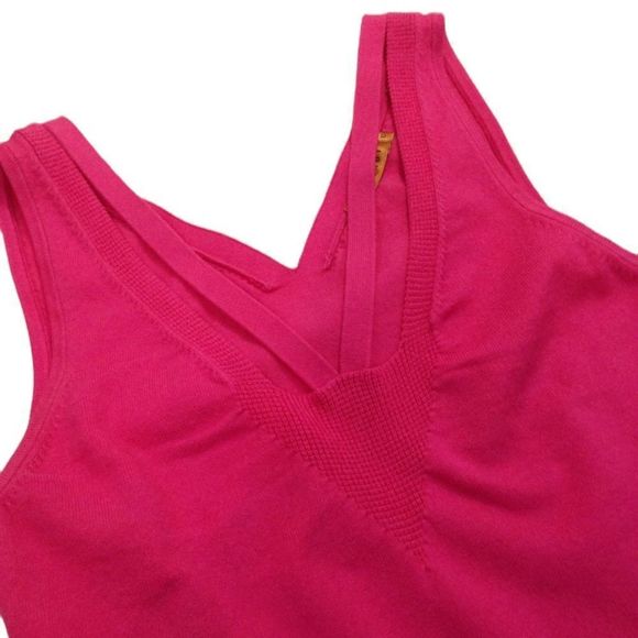 Essendi Pink Sleeveless Sweater Top Size Small - Picture 3 of 4